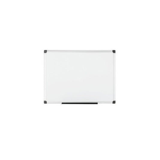 Lavagna magnetica - 100 x 200 cm - superficie in acciao laccato - cornice in alluminio - bianco - Starline