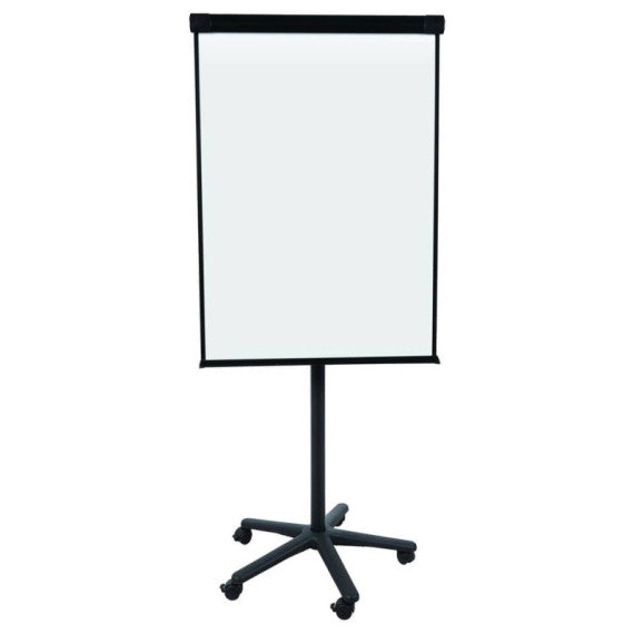 Lavagna magnetica a fogli mobili con 5 ruote Q-Connect cancellabile 70x103 cm - KF04160