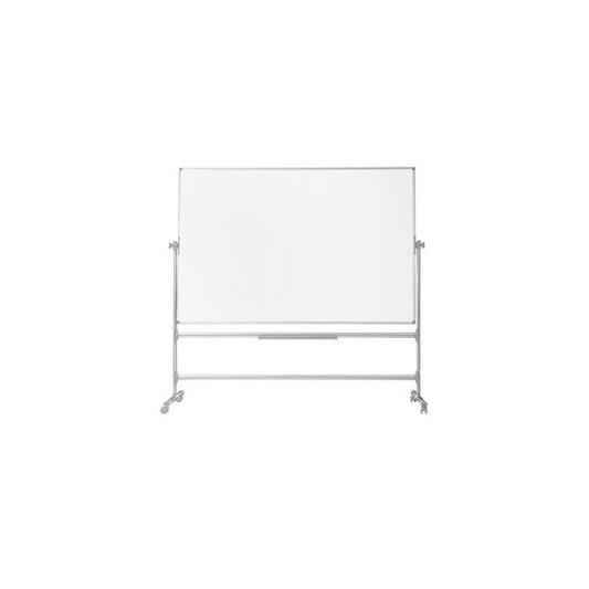 Lavagna magnetica girevole Earth - 90 x 120 cm - bianco - Bi-Office