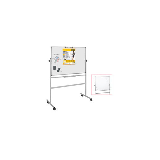 Lavagna magnetica girevole Professional - 100 x 150 cm - bianco - Bi-Office