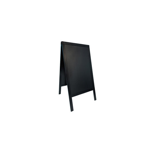 Lavagna Sandwich - cavalletto nero - 69 x 125 cm - Securit