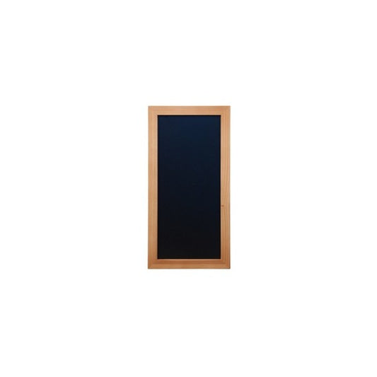 Lavagna Woody - teak - 20 x 40 cm - Securit