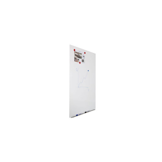 Lavagne magnetiche senza bordi - 100 x 150 cm - bianco - Cep