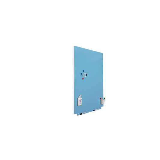 Lavagne magnetiche senza bordi - 75 x 115 cm - azzurro - Cep