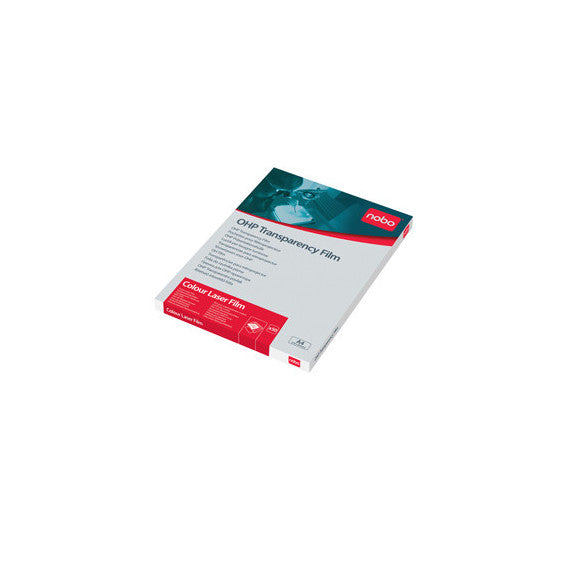 Lucido per stampanti laser color - A4 - 100 micron - Nobo - conf. 50 pezzi