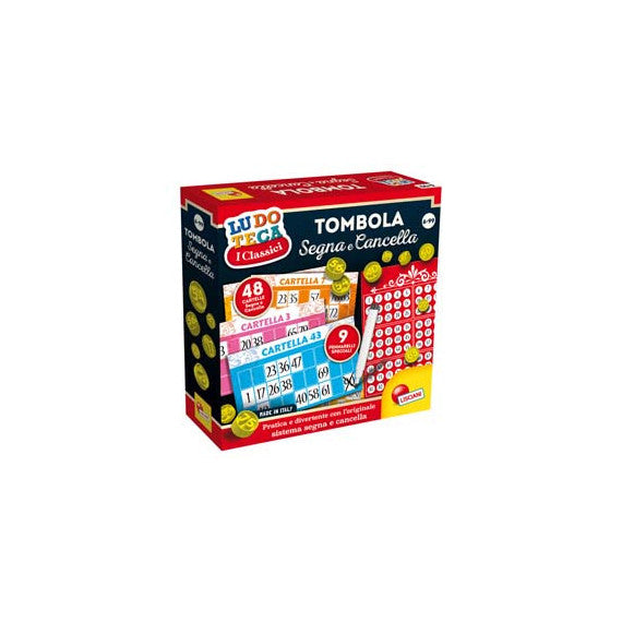 Ludoteca Tombola segna e cancella - Lisciani