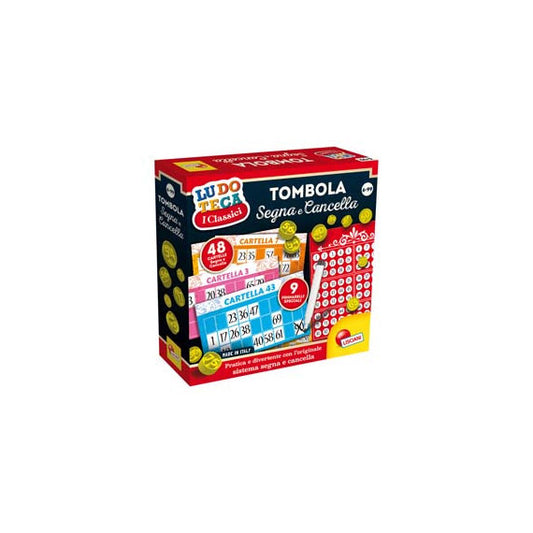 Ludoteca Tombola segna e cancella - Lisciani