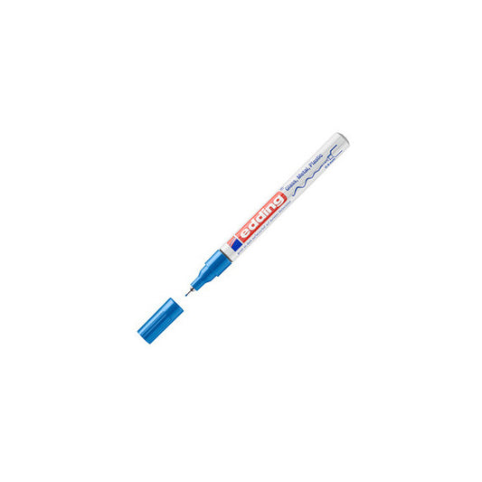 Marcatore 780 a vernice - punta 0,8mm - blu - Edding