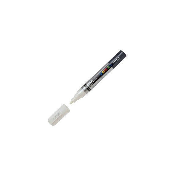Marcatore a base d'acqua Graduate Mark All  - punta tonda 2mm - bianco - Lyra