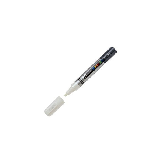 Marcatore a base d'acqua Graduate Mark All  - punta tonda 2mm - bianco - Lyra