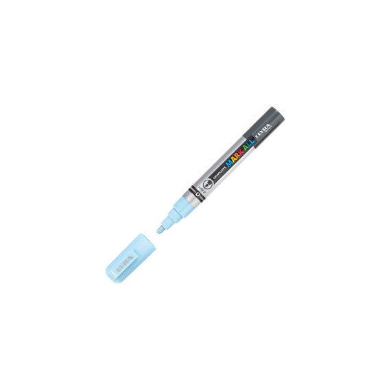 Marcatore a base d'acqua Graduate Mark All  - punta tonda 2mm - blu ghiaccio - Lyra