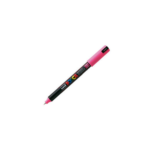 Marcatore a base d'acqua Uni Posca Pen PC1M - punta extra fine 0,7mm - rosa - Uni Mitsubishi