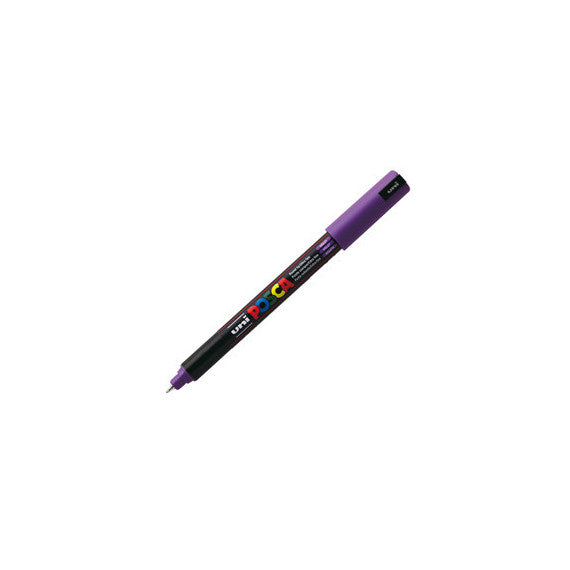 Marcatore a base d'acqua Uni Posca Pen PC1M - punta extra fine 0,7mm - viola  - Uni Mitsubishi