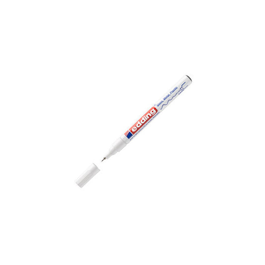 Marcatore a vernice 780 - punta 0,8 mm - bianco - Edding
