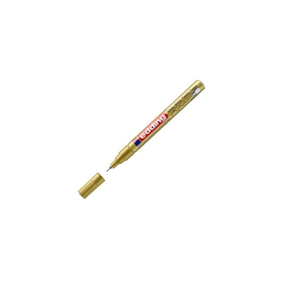 Marcatore a vernice 780 - punta 0,8 mm - oro - Edding