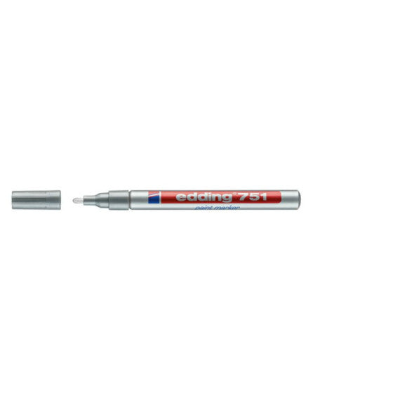Marcatore a vernice edding 751 punta conica 1-2 mm argento E-751 054
