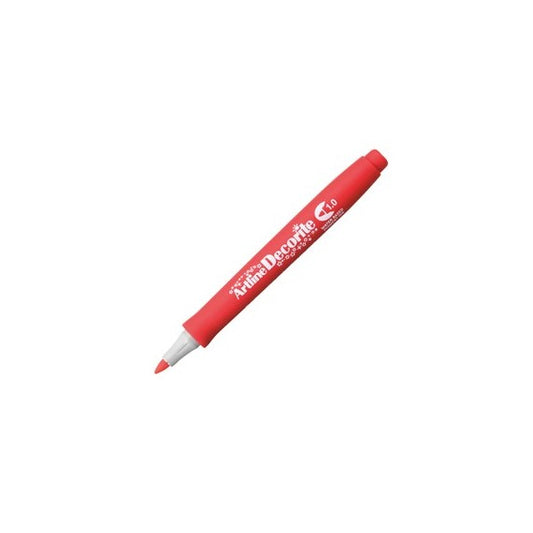 Marcatore Decorite - punta tonda - 1.0 mm - rosso - Artline