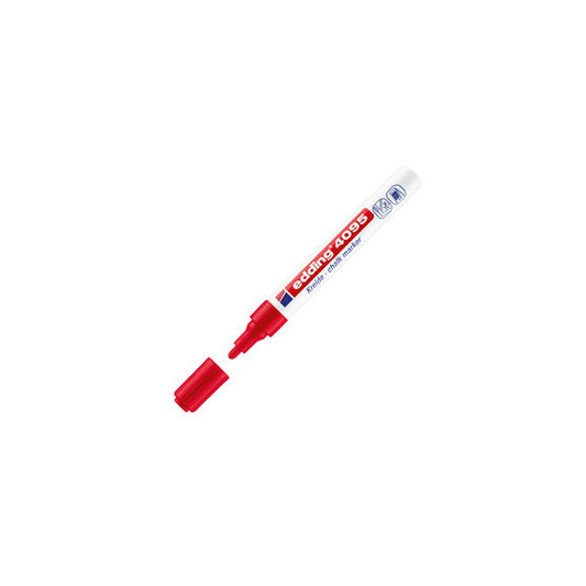 Marcatore Edding 4095  - punta tonda da 2,00-3,00mm - rosso - Edding