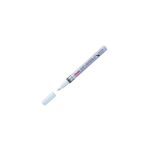 Marcatore Paint Marker Linea Amiko - punta extra fine 0,60mm - bianco - Pentel
