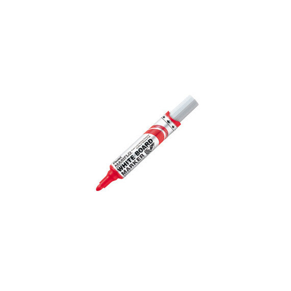 Marcatore per lavagne MaxiFlo - punta conica 6 mm - rosso - Pentel