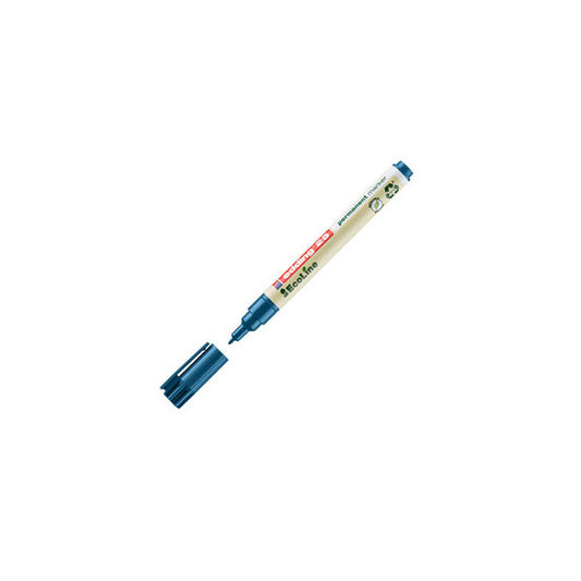 Marcatore permanente 25 Ecoline - punta tonda 1.0 mm - blu - Edding