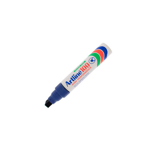 Marcatore permanente A 100 - punta scalpello jumbo - 7,50 - 12,00 mm - blu - Artline