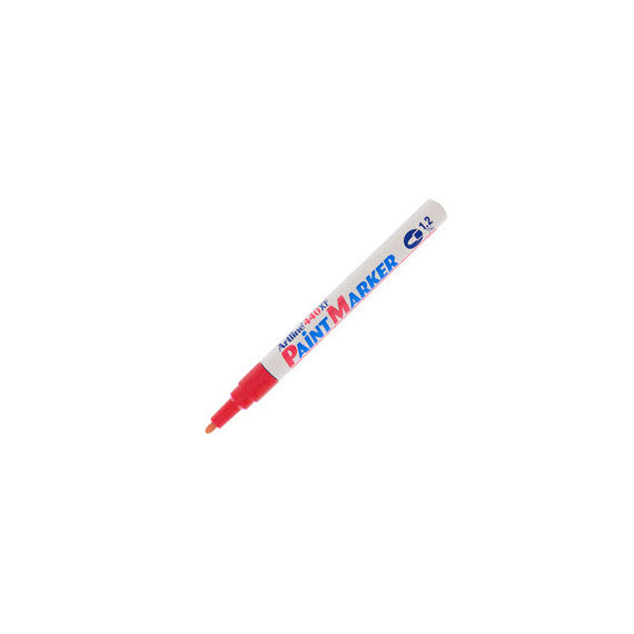 Marcatore permanente A 440 - a vernice - punta tonda fine - 1,2 mm - rosso - Artline