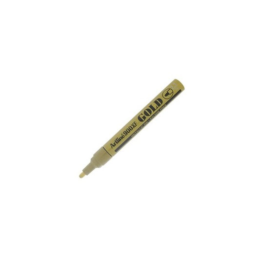 Marcatore permanente A 900 - a vernice - punta tonda - 2,3 mm - oro - Artline