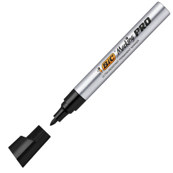 Marcatore permanente BIC Marking PRO punta conica 1,1 mm nero 964800