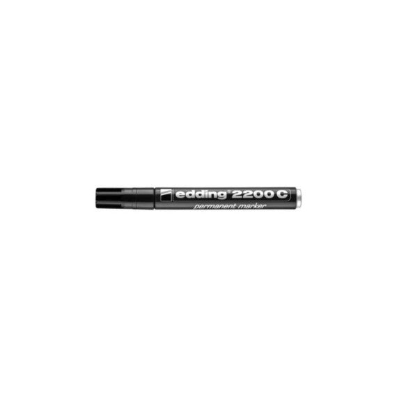 Marcatore permanente edding 2200 C punta scalpello 1-5 mm nero E-2200C 001