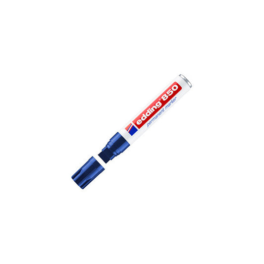 Marcatore permanente Edding 850 - punta 5 -16 mm - blu - Edding