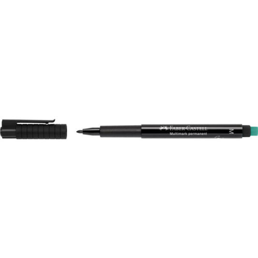 Marcatore permanente Faber-Castell Multimark 1525 M 1 mm nero 152599