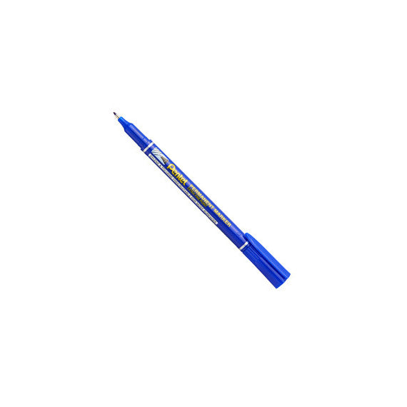 Marcatore permanente NF 450 - punta extra-fine - blu - Amiko Pentel