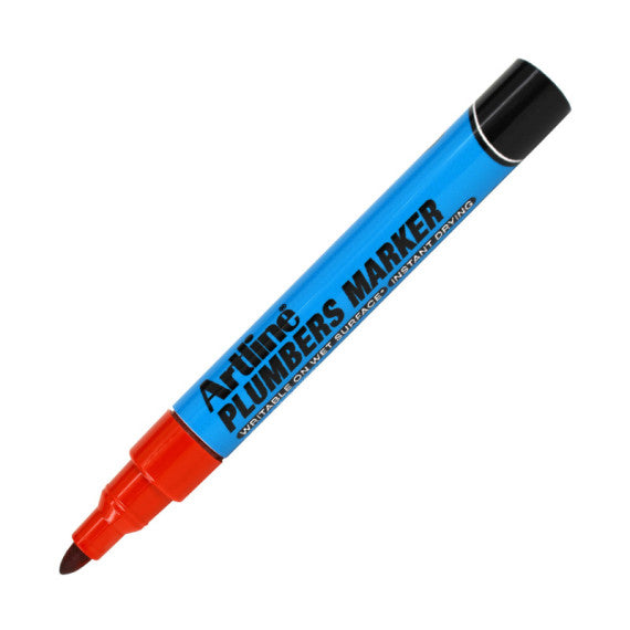 Marcatore permanente - per elettricisti - a doppia punta 0,4-1,0 mm - rosso - Artline