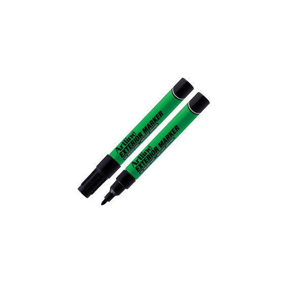 Marcatore permanente - per esterni - punta tonda 1,5 mm - nero - Artline