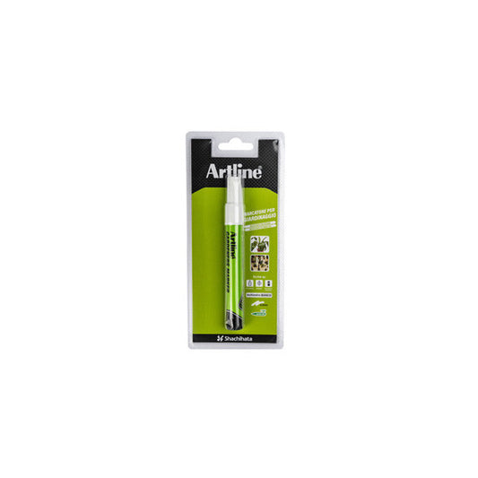 Marcatore permanente - per giardinaggio - punta tonda 2,3 mm - bianco - Artline