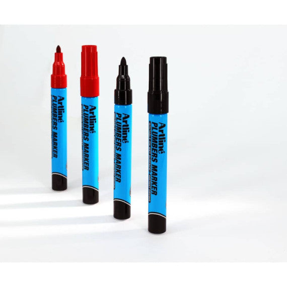 Marcatore permanente Plumbers Artline - per idraulica - punta tonda 1,5 mm nero A PLM/N