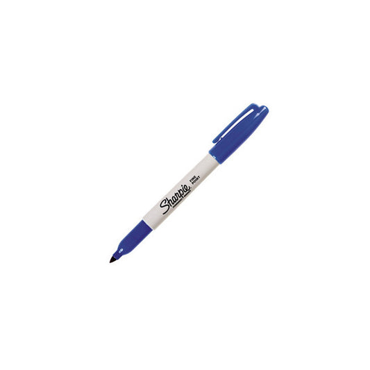 Marcatore permanente - punta fine 1 mm - blu - Sharpie