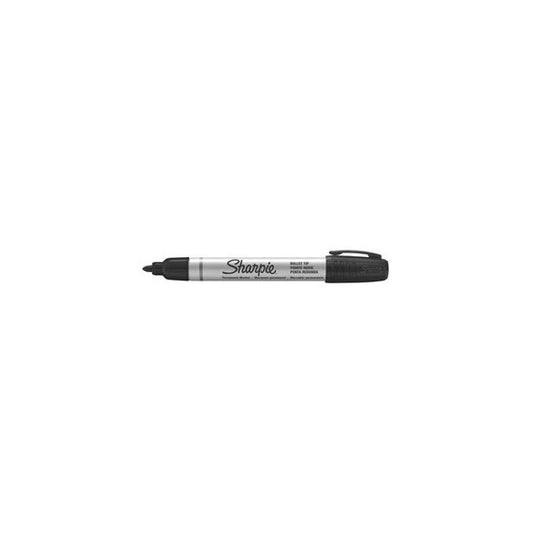 Marcatore permanente Small Metal barrel - punta tonda 1,0mm - nero - Sharpie