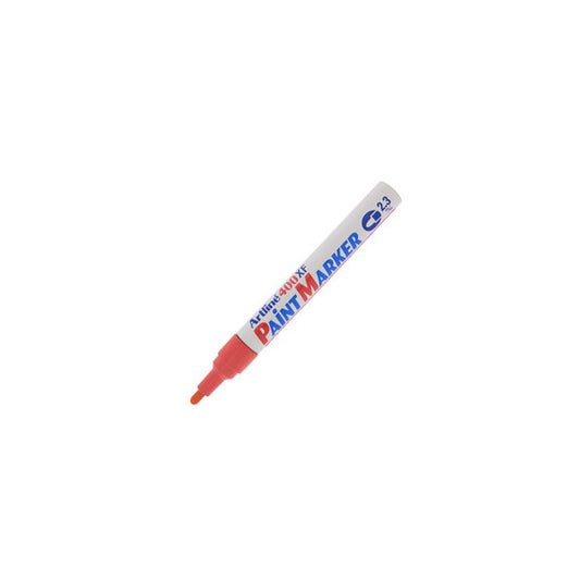 Marcatore perrmanente A 400 - a vernice - punta tonda - 2,3 mm - rosso - Artline