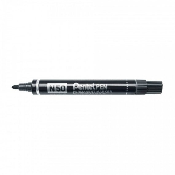 Marcatore professionale permanente Pentel N50 punta conica 4,3 mm nero N50-A