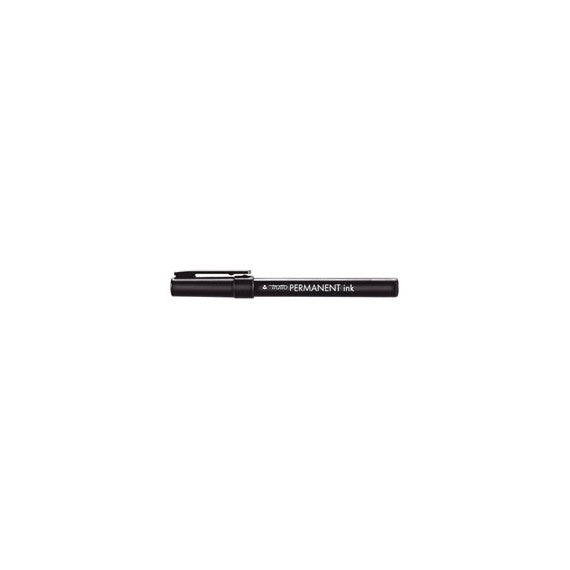 Marcatore Tratto Permanent Ink - punta tonda 2,00mm - nero - Tratto - conf. 12 pezzi