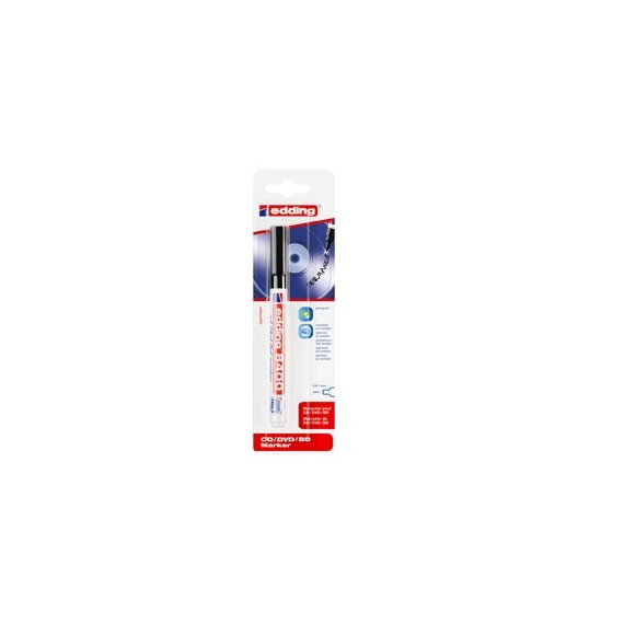Marcatori per CD/DVD 8400-8500 RW - punta 1 mm - nero permanente - Edding