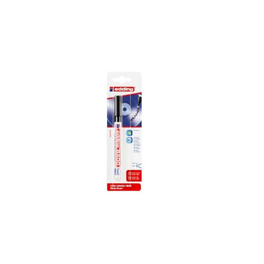 Marcatori per CD/DVD 8400-8500 RW - punta 1 mm - nero permanente - Edding