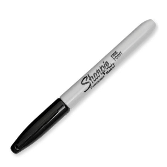 Marcatori permanente Sharpie Fine F punta conica 1 mm nero special pack 24 pezzi - 2077128