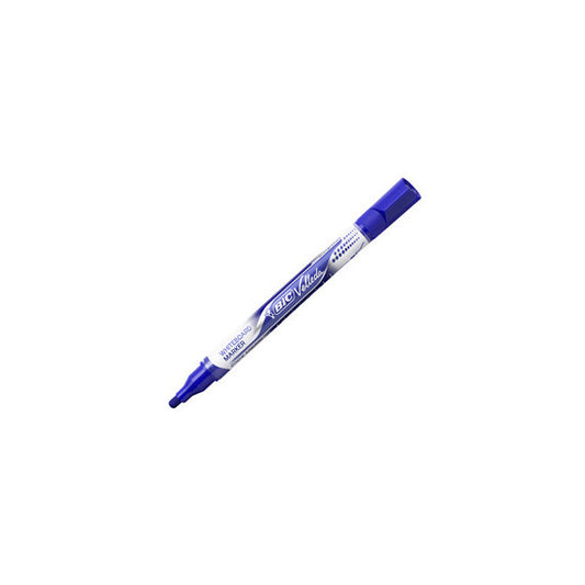 Marcatori Whiteboard Marker Velleda liquid Ink - punta tonda 2,2mm - blu - Bic