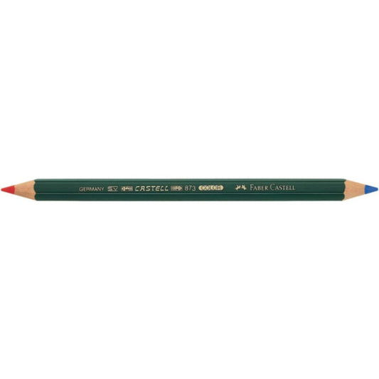 Matita bicolore Faber-Castell CASTELL Color 873 rossa e blu 117500