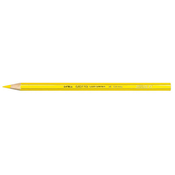 Matita colorata Giotto Supermina giallo fluo 51 - F239051