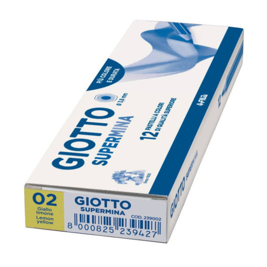 Matita colorata GIOTTO Supermina giallo limone 02 - 23900200