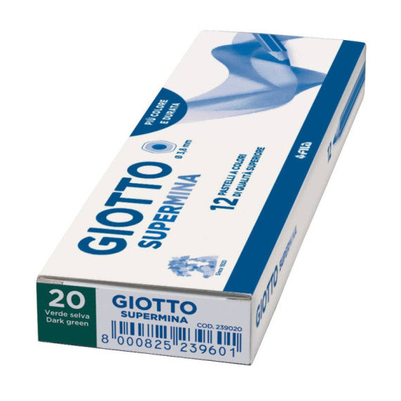 Matita colorata GIOTTO Supermina verde selva 20 - 23902000
